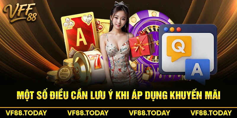 Một số điều cần lưu ý khi áp dụng khuyến mãi